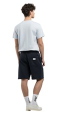TAMNO PLAVE BASIC KRATKE SPORTSKE HLAČE - 2
