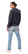 TAMNO PLAVI HOODIE S REPLAY ARCHIVE LOGOTIPOM  - 4