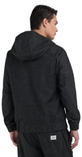 TAMNO SIVI SARTORIALE HOODIE S DVOSTRUKIM ZATVARAČEM - 5