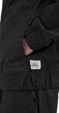 TAMNO SIVI SARTORIALE HOODIE S DVOSTRUKIM ZATVARAČEM - 6