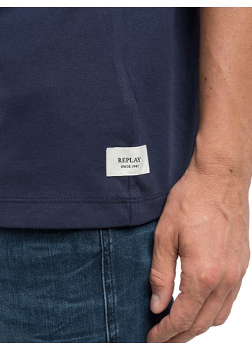 Replay TAMNOPLAVA BASIC MAJICA KRATKIH RUKAVA - 4