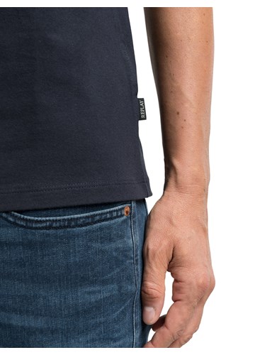 Replay TAMNOPLAVA BASIC MAJICA KRATKIH RUKAVA S MINI REPLAY NATPISOM - 4