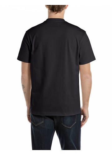 Replay TAMNOPLAVA MAJICA S RBJ VEZOM - 2