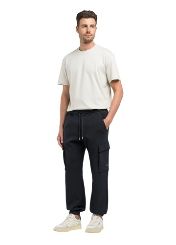 Replay TAMNOPLAVE SPORTSKE HLAČE U CARGO STILU - 1