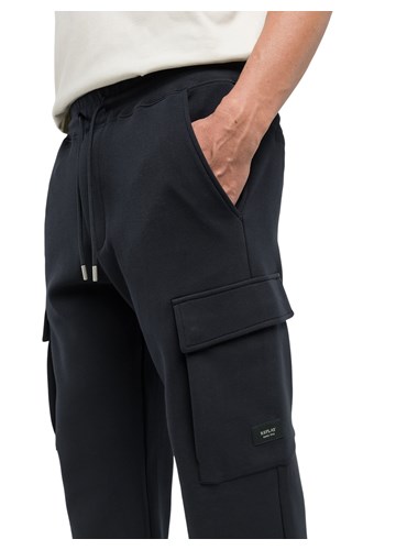 Replay TAMNOPLAVE SPORTSKE HLAČE U CARGO STILU - 4