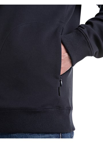 Replay TAMNOPLAVI SWEATSHIRT S PRINTOM NA KAPULJAČI - 5