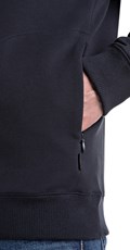TAMNOPLAVI SWEATSHIRT S PRINTOM NA KAPULJAČI - 5