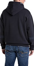 TAMNOPLAVI SWEATSHIRT S PRINTOM NA KAPULJAČI - 2