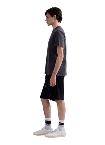 Replay TAMNOSIVA PAMUČNA MAJICA S UTISNUTIM LOGOM - 4