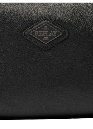 Replay TOALETNA TORBICA S LOGOTIPOM U OBLIKU DIJAMANTA - 4