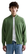 ZELENI ZIP SWEATER S VINTAGE NATPISOM - 2