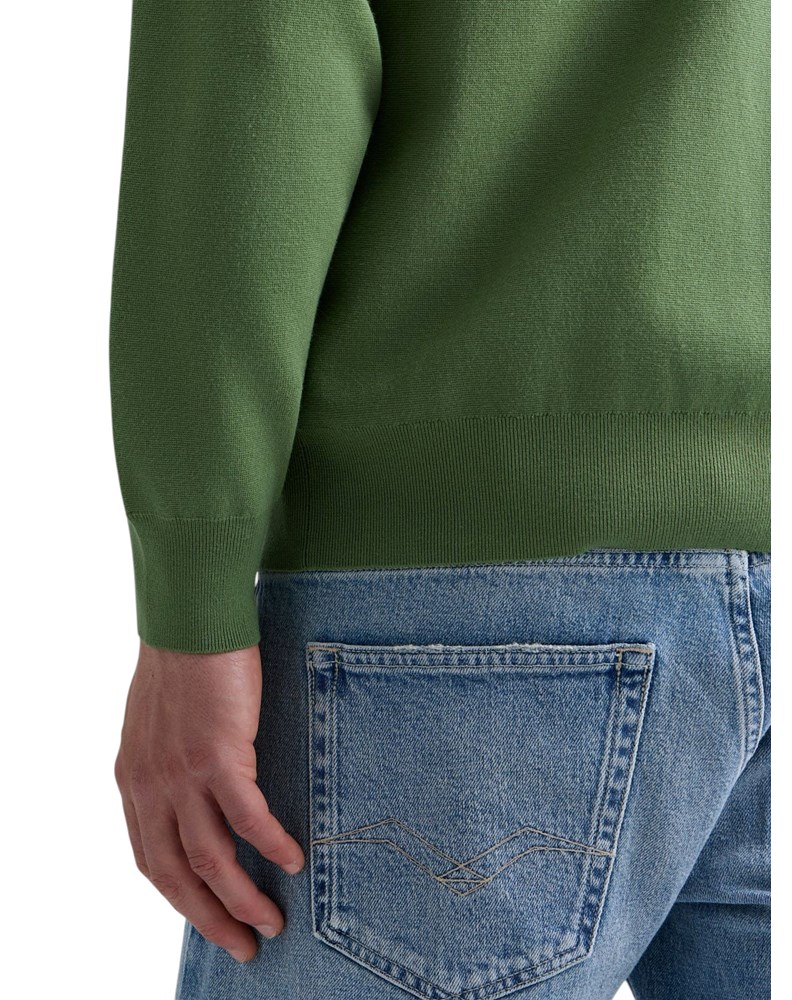 Replay ZELENI ZIP SWEATER S VINTAGE NATPISOM - 5