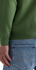ZELENI ZIP SWEATER S VINTAGE NATPISOM - 5