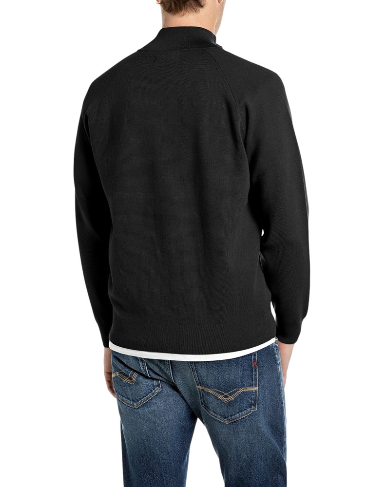 Replay CRNI ZIP SWEATER S VINTAGE NATPISOM - 2