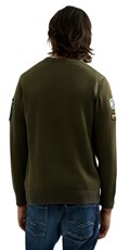 MUŠKI PAMUČNI SWEATER S AMBLEMIMA I NATPISOM - 3