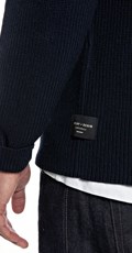 SARTORIALE PULOVER U PLAVOJI BOJI S OKRUGLIM IZREZOM - 4