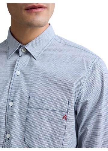 Replay UDOBNA PAMUČNA KOŠULJA S MIKRO UZORKOM - 6