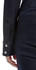USKA DENIM KOŠULJA SA ZATVARAČEM - 4