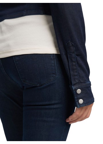 Replay USKA DENIM KOŠULJA SA ZATVARAČEM - 7