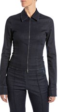 USKA DENIM KOŠULJA SA ZATVARAČEM - 1