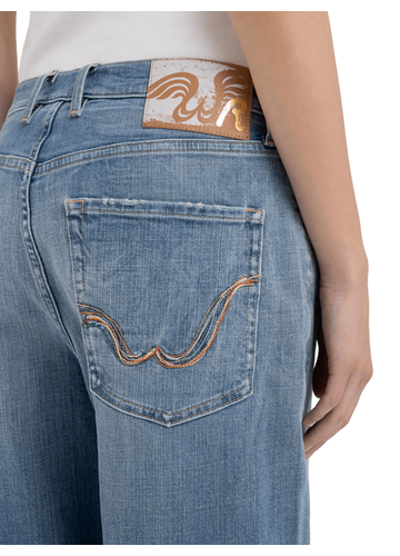 Replay WE ARE REPLAY WIDE LEG JEANS VD111 V619A42 - 7