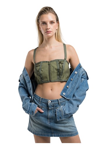 Replay WE ARE REPLAY TOP OD GABARDINA  - 2