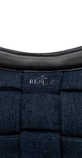 VELIKA PLAVA DENIM TORBA ZA NOŠENJE NA RAMENU - 4