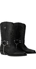 VIOLET BOOT H KAUBOJSKE ČIZME S LANCEM - 2