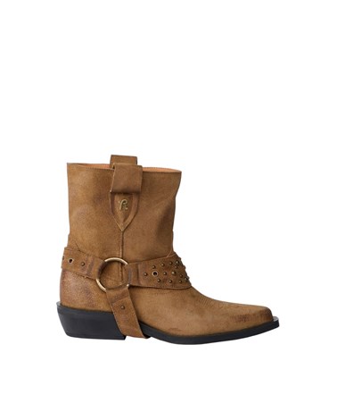 Replay violet suede texan kaubojske čizme