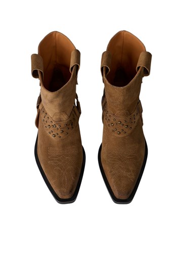 Replay VIOLET SUEDE TEXAN KAUBOJSKE ČIZME - 4