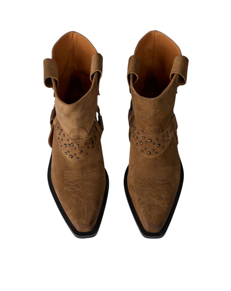 Replay VIOLET SUEDE TEXAN KAUBOJSKE ČIZME - 4