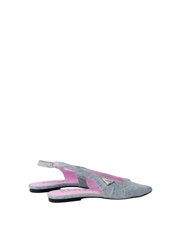 Replay VIVIANE DENIM BALERINKE S OTVORENOM PETOM - 3