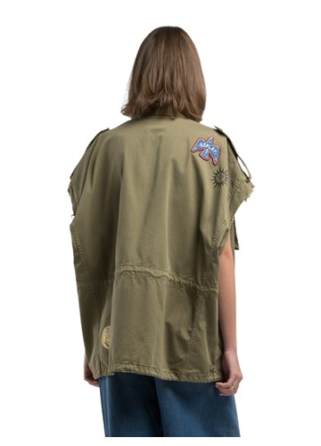 Replay VOJNIČKA KOŠULJA BEZ RUKAVA - 5