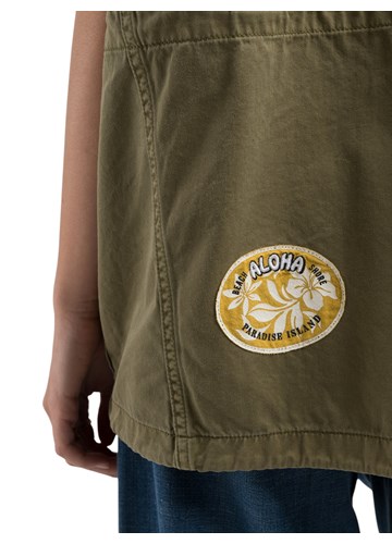 Replay VOJNIČKA KOŠULJA BEZ RUKAVA - 6