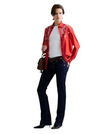 Replay demim bootcut jeans hlače w000e 873 007