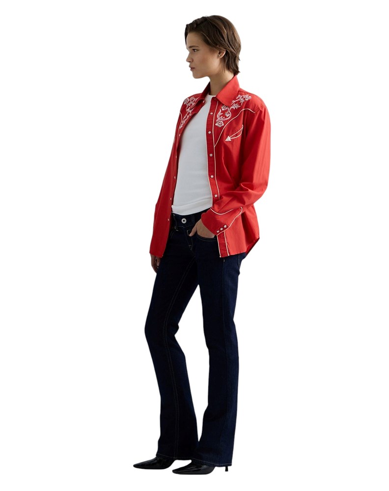 Replay DEMIM BOOTCUT JEANS HLAČE W000E 873 007 - 4