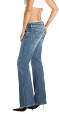 DEMIM BOOTCUT JEANS HLAČE W000E 873 257 - 4