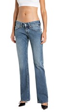 DEMIM BOOTCUT JEANS HLAČE W000E 873 257 - 1