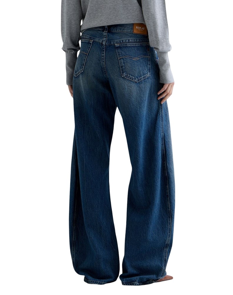 Replay HALLEBEE BARREL-FIT JEANS W000H 800 23B - 3