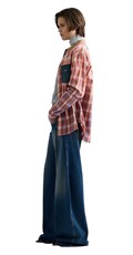 HALLEBEE BARREL-FIT JEANS W000H 800 23B - 4