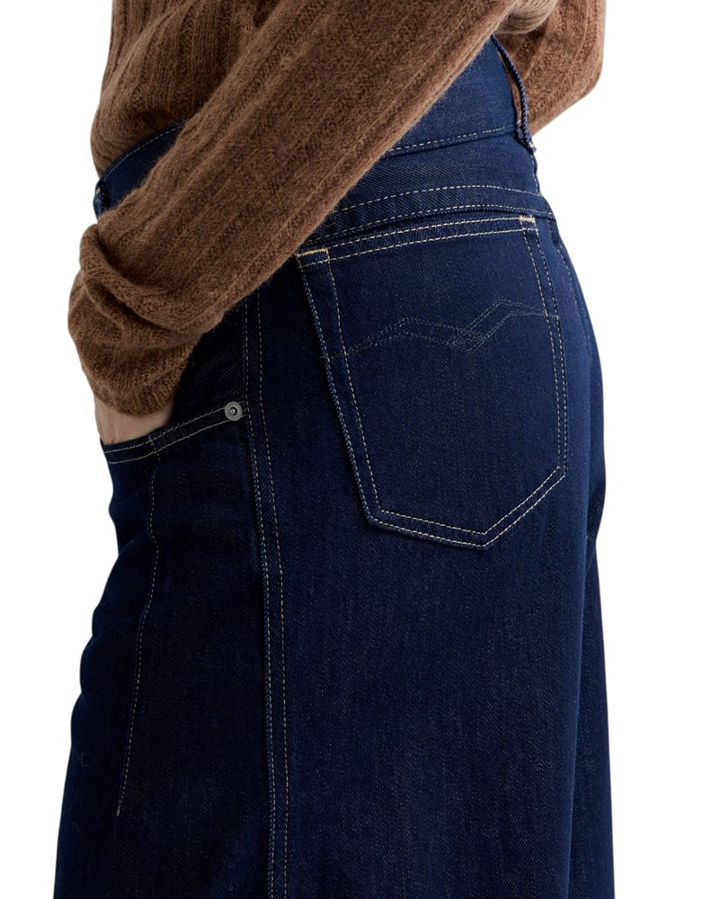 Replay HALLEBEE BARREL-FIT JEANS HLAČE W000H 802 29A - 7