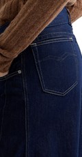 HALLEBEE BARREL-FIT JEANS HLAČE W000H 802 29A - 7