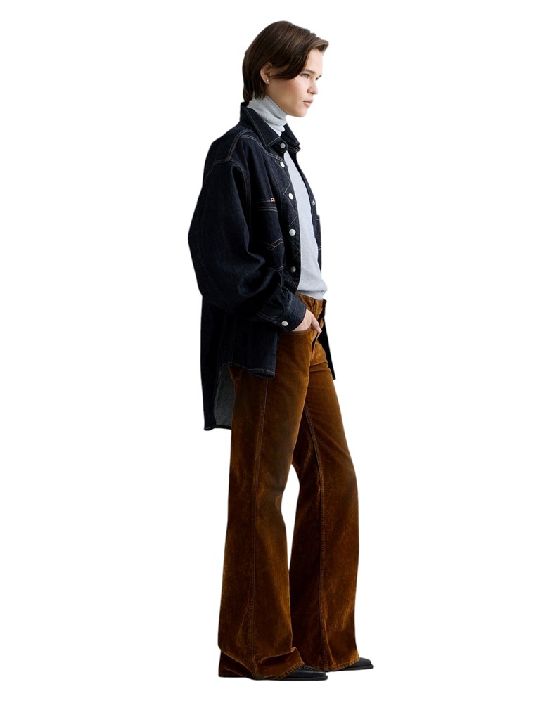 Replay JANCE FLARED BOOTCUT JEANS HLAČE W002A 146 291 - 4