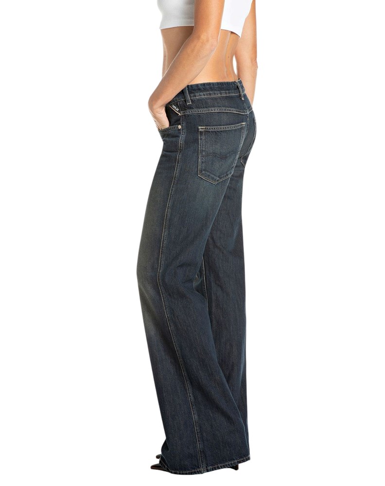 Replay JANCE FLARED BOOTCUT JEANS HLAČE W002A 800 281 - 4