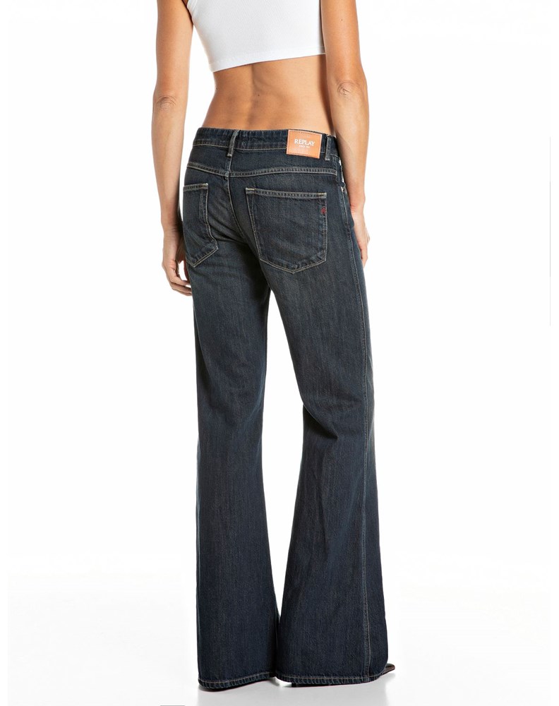 Replay JANCE FLARED BOOTCUT JEANS HLAČE W002A 800 281 - 3