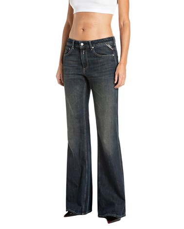 Replay jance flared bootcut jeans hlače w002a 800 281