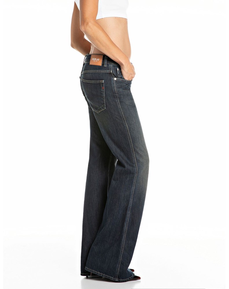 Replay JANCE FLARED BOOTCUT JEANS HLAČE W002A 800 281 - 2