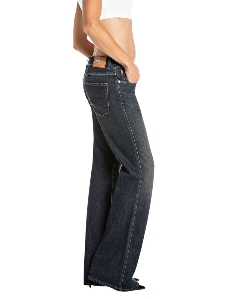 Replay JANCE FLARED BOOTCUT JEANS HLAČE W002A 800 281 - 2