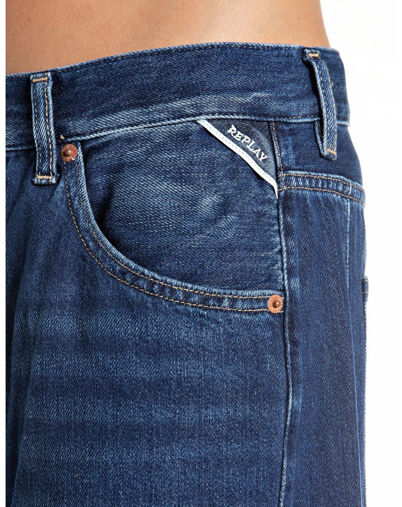 Replay NARJA BAGGY FIT JEANS HLAČE W0520 802 243 - 7