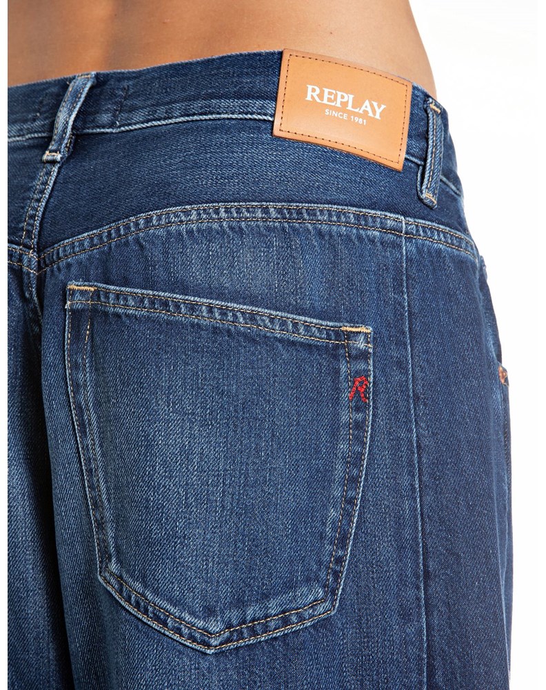 Replay NARJA BAGGY FIT JEANS HLAČE W0520 802 243 - 8